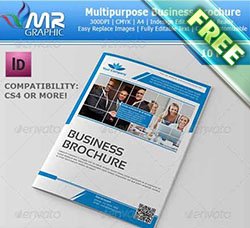 画册模板：10 Page Multipurpose Business Brochure